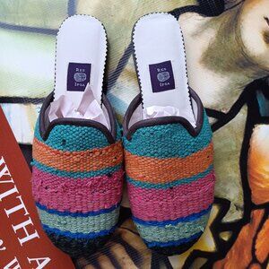 Women's Kilim Mule by Marrakech Atelier Res Ispa